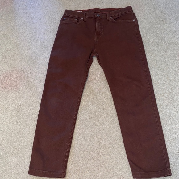 American Giant Mahogany Men’s Roughneck Slim Leg Stretch Canvas Jeans
34 x 30 - Picture 2 of 14